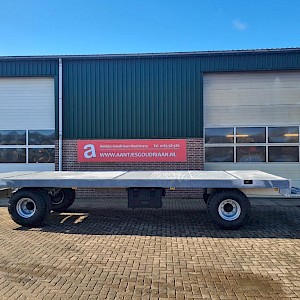Verzinkte materiaalwagen - Nieuw platform trailer