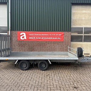 Hapert machinetransporter - Gebruikt equipment trailer