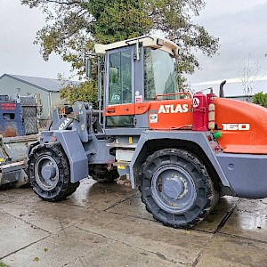 Atlas L160 terex tl160 shovel lwiellader loader ce 4x4