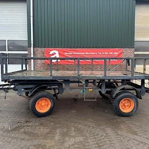 Bakkenwagen - Gebruikt platform trailer