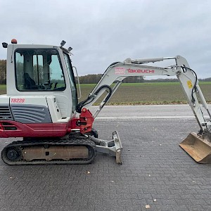 Takeuchi tb228 minigraver 2,8t