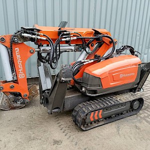 Husqvarna DXR 310 demolition robot remote excavator bagger