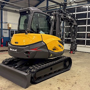 Te koop: Mecalac 6MCR rups graafmachine