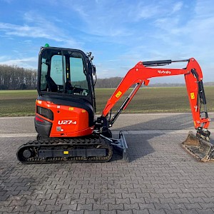 Kubota U27-4 minigraver zo goed als nieuw