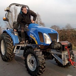 New Holland Boomer 3045 4wd, bj 2009, 471 uur