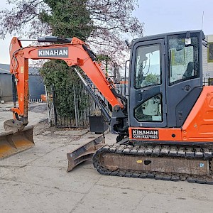 Hitachi ZX 65 US B-5 6 ton graafmachine excavator bagger