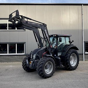 Valtra N123 Hitech5, Voorlader, FH+PTO, unlimited