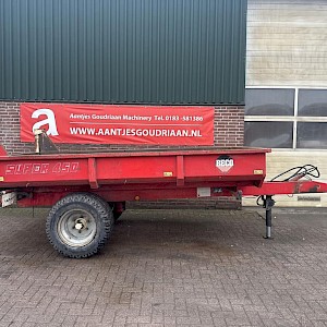 Beco Super 450 dump trailer