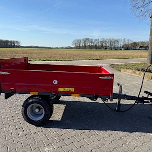 Garmech Garmech Trailer 2500kg - Enkelasser Kipwagen