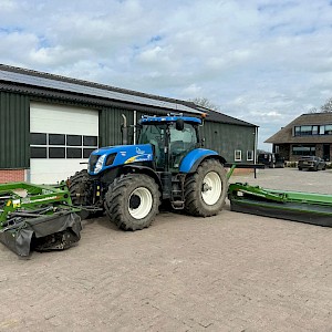 Fendt maaicombinatie Slicer 310 FZKC en Slicer 991 TLKC