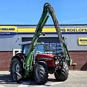 Massey Ferguson 6290 met Herder Maaiarm Dyna 6