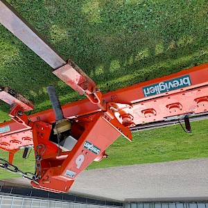 Zeer nette degelijke Breviglieri T50 V300 rotorkopeg met verkruimelrol