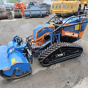 Irus deltrak 2.5 mcconnel robot remote maaier mower CE
