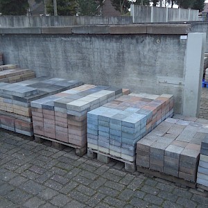 Zeer mooie Sierbestrating, Nieuwe Marlux restpartij stenen!