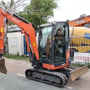Kubota U27 u, bj 2021, 2,463 uur