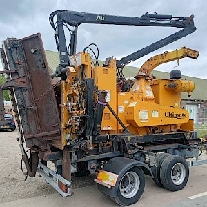 performance first inc 1890 pezzolato pth 1000 shredder + crane