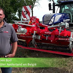 Stoppelbewerking van koolzaad met Güttler-machines