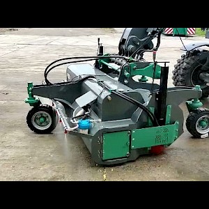 Borstelmachine met verneveling- Frickelo (CMR cortvriendt)