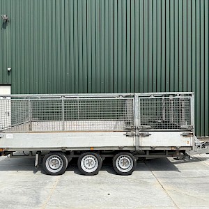3 asser tridem kipper - Gebruikt dump trailer