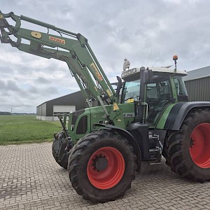 Fendt 714 Vario TMS, voorlader, zeer netjes
