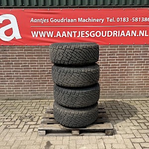 4 banden 33x12.50 - Gebruikt wheel