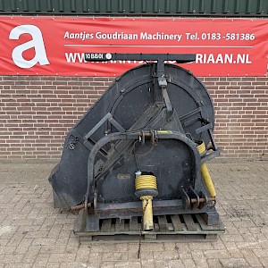 Aftakas aangedreven blower/blazer street vacuum cleaner