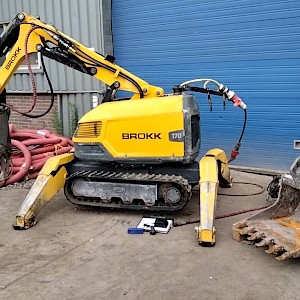 Brokk 170 rev A, 1 937 uur, bj 2020