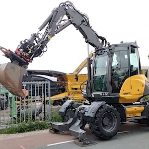 Mecalac 9MWR, 289 uur, bj 2022