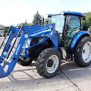 New Holland T 5.95 + Stoll EcoLine FE 850 1 P voorlader