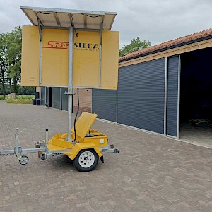 Silca STSE led Reclame aanhanger ZGAN