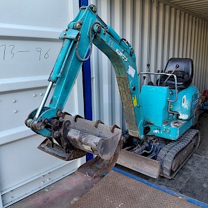 KUBOTA 008 Minigraver Compact en Krachtig