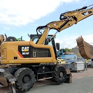 Caterpillar M315F, bj 2017, 10 741 uur