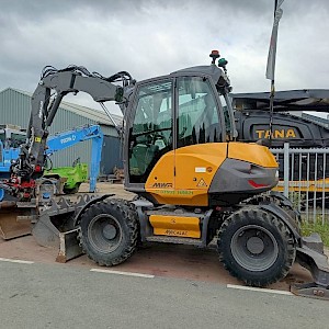 Mecalac 9 MWR + rototilt R3 + buckets/forks excavator 8Ton