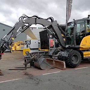 Mecalac 9MWR, 1 601 uur, bj 2022