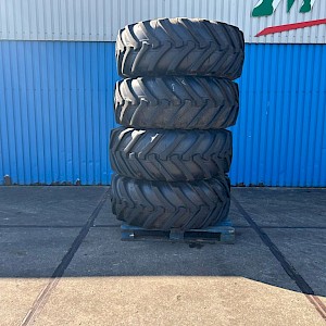 4x Michelin 480/80R26 XMCL JCB 12-g 65%