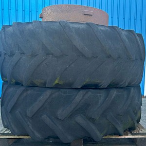 Michelin Dubbelwiel passend aan 25 Inch velg+haak