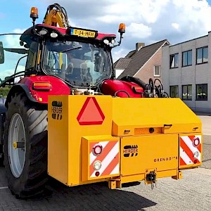 Case Puma 200 CVXDrive met Herder