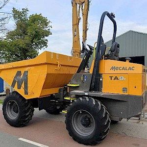Mecalac TA 9 dumper knik dumper truck dumptruck 4,5m3 9TON