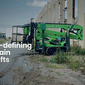 Leguan Lifts - Leguan 195 | Market defining All-terrain spider lift