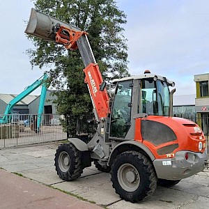 Atlas 75 E T telescopic mast wiellader loader lader