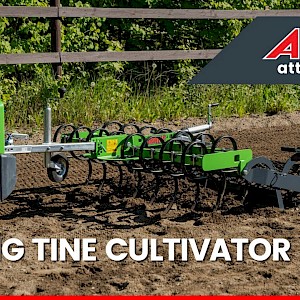 Avant - Avant attachments: Spring tine cultivator