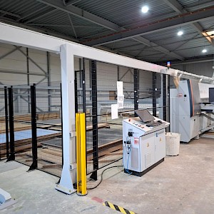 Grundner Automatische platenmagazijn, Grundner Sondernmachinen MLD 300