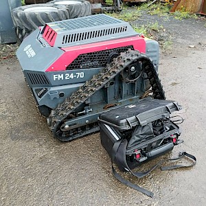 bluebird FM24-70 robot maaier mower flail remote controlled