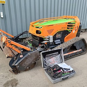 MDB LV600 PRO remote control mower robot frees grinder