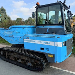Messersi TC 350 D dumper rupsdumper tracked 4 ton rotating