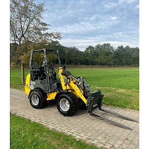 Wacker Neuson WL 20 shovel – 2024 – 160 uur – incl. bak en palletvork