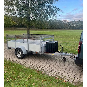Anssems GT 750 aanhanger – incl. reservewiel en opbergkoffer