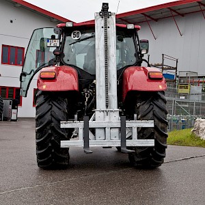 Fliegl Hefmast met palletvork