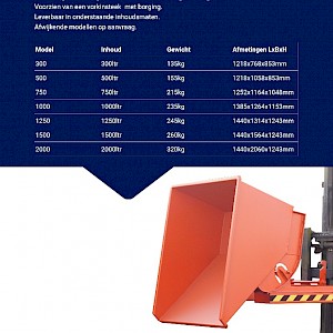 THV Heftruck Kiepbakken