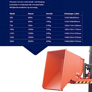 THV Heftruck Kiepbakken